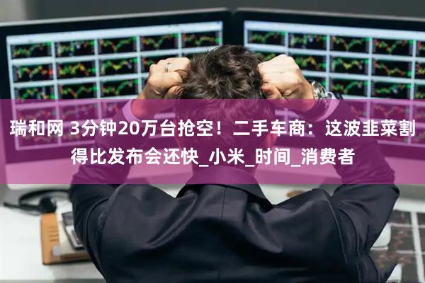 瑞和网 3分钟20万台抢空！二手车商：这波韭菜割得比发布会还快_小米_时间_消费者